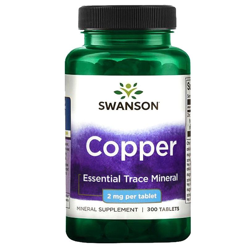 TABLETID COPPER 2 MG 300 (VASK)  SWANSON 