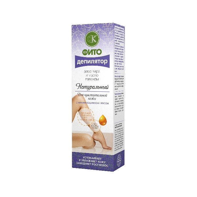 Depilatsioonikreem aaloega 100 ml - FitoKosmetik