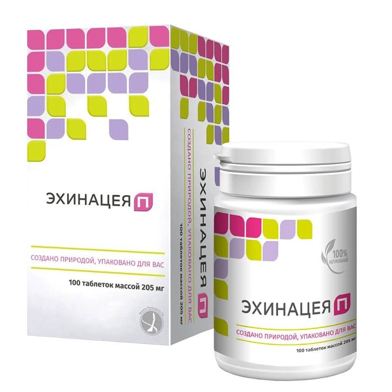 Echinacea P kalvopäällysteiset tabletit 205 mg 100 kpl.