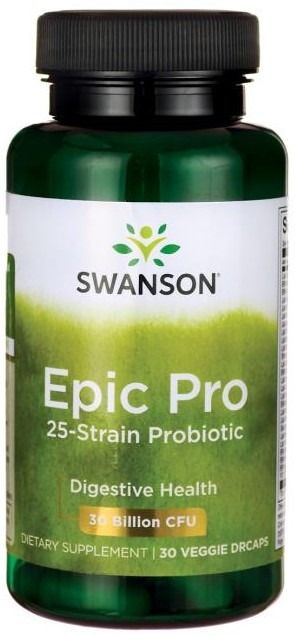 KAPSLID EPIC PRO 25 PROBIOOTIKUMID N30 - SWANSON 