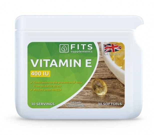 FITS  Vitamin E kapslid 400iu 30 tk