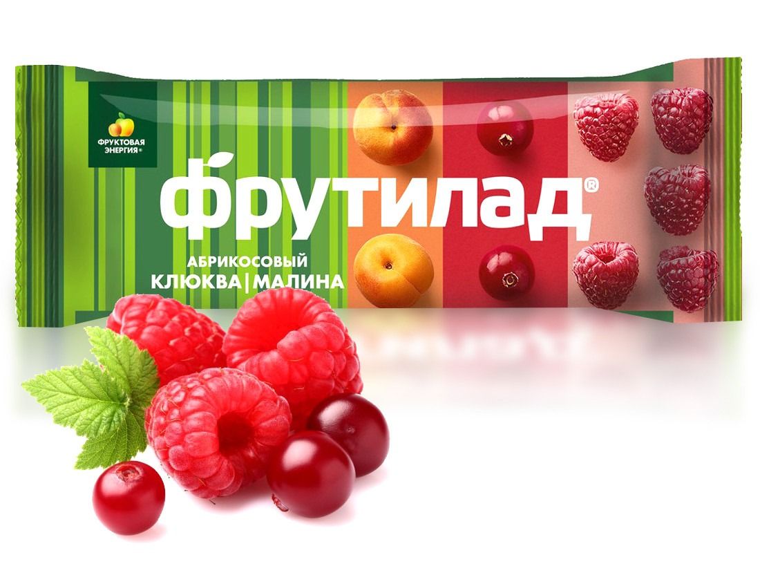 FRUTILAD JÕHVIKA JA VAARIKAGA TOORBATOON 30G