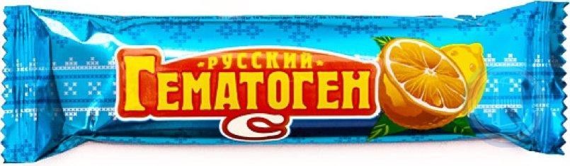 Hematogeen RUSSKIJ C-vitamiiniga 40g