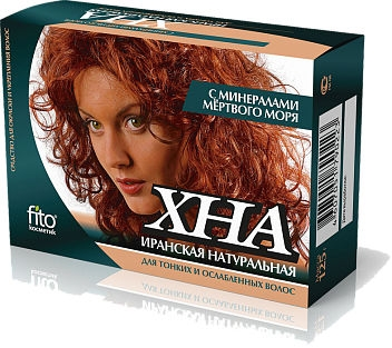 Henna Iraani Naturaalne Suurnumere mineraaliga125g(Fitokosmetik)