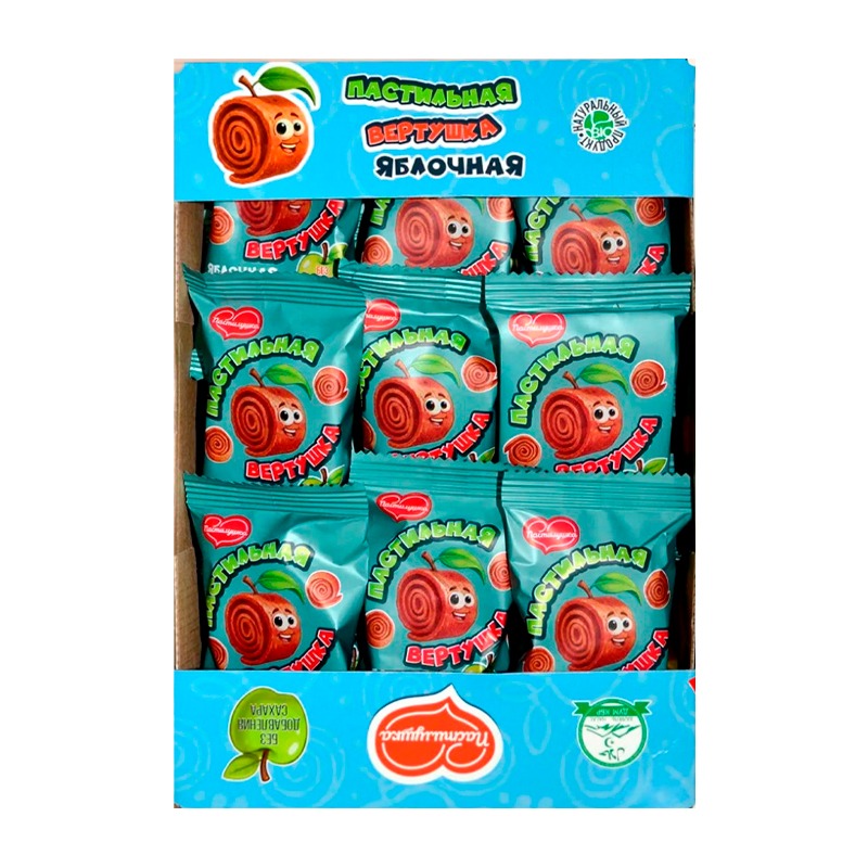 "PASTILUSHKA" Looduslik õunapastill (pastilarull), 600 g