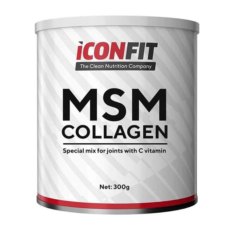 Kollageen ja C-vitamiin nahale, küüntele, juustele apelsin 300g - Iconfit