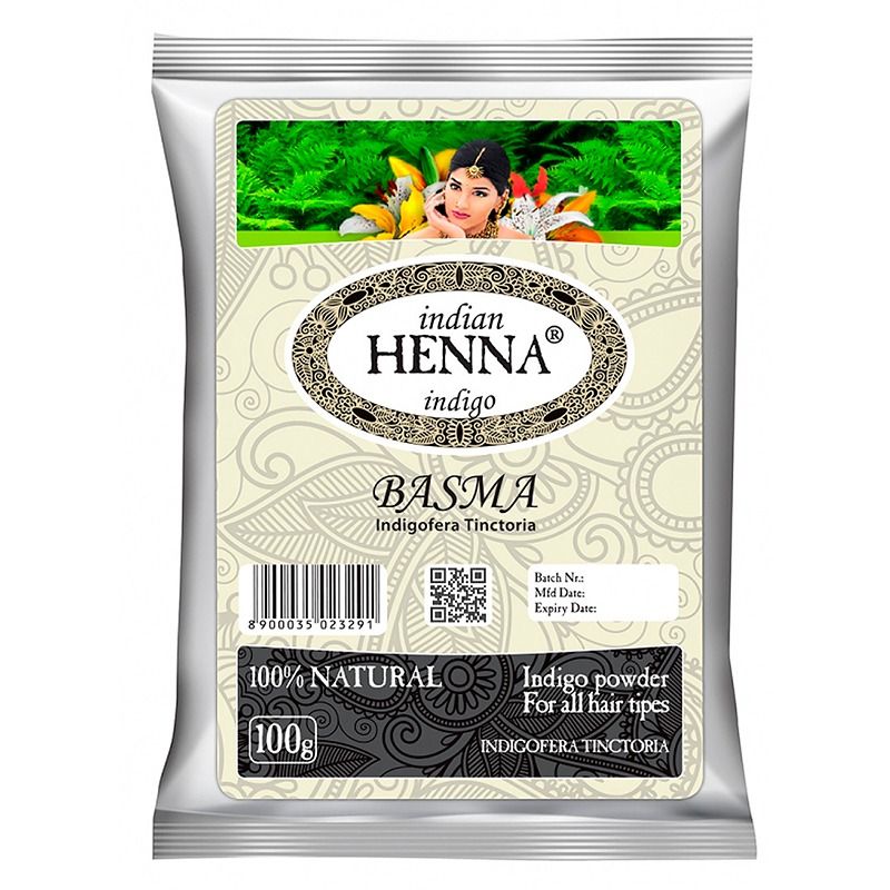 "INDIAN HENNA" Indigo BASMA 100 g