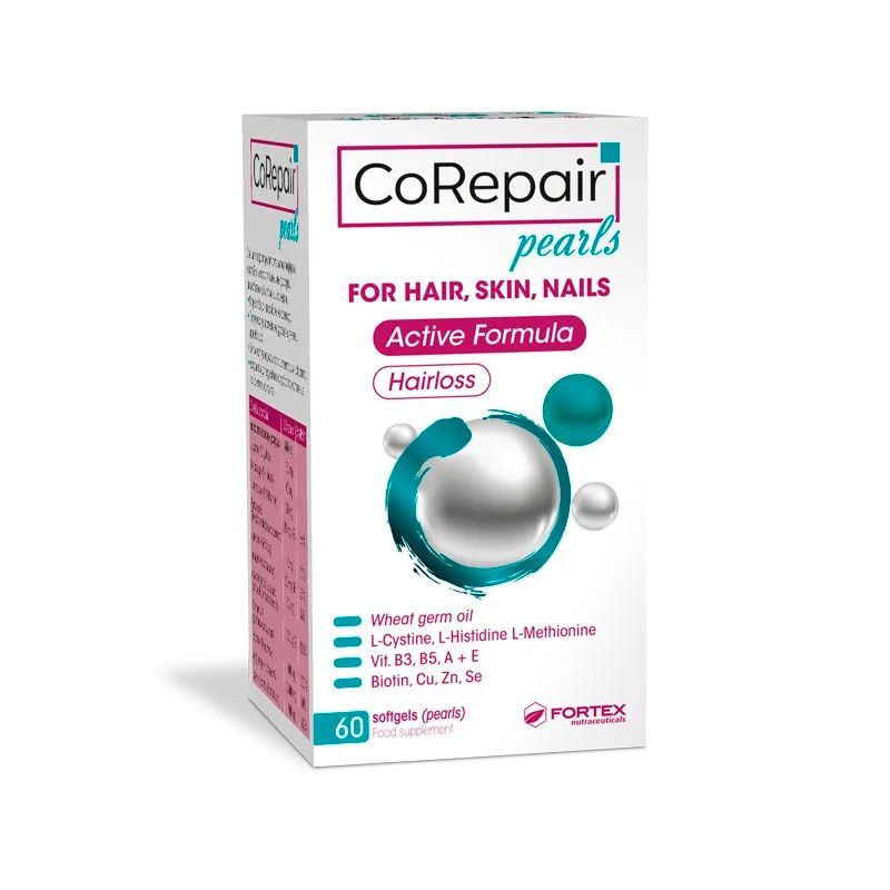 "FORTEX" CoRepair juustele, nahale ja küüntele kapslid, N60