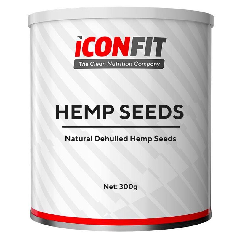 Looduslikult puhastatud kanepiseemned 300g - Iconfit