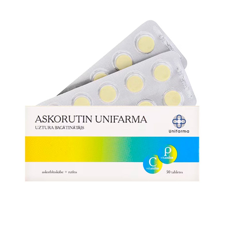 "UNIFARMA" ASKORUTIN tabletid N50