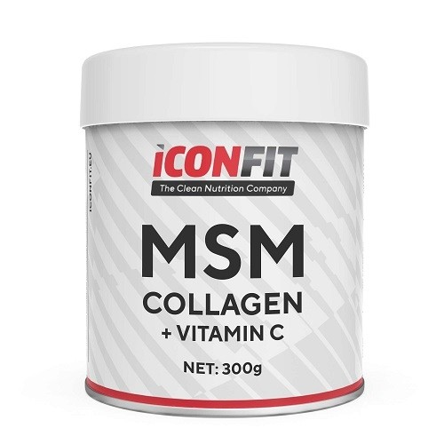 ICONFIT MSM collagen + vit. C 300g Watermelon
