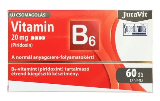 JUTAVIT B6-VITAMIIN TABLETID 20MG N60 
