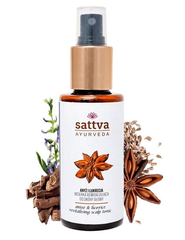 "SATTVA" Juukse- ja peanaha toonik ANIIS JA LAGRITS 100 g