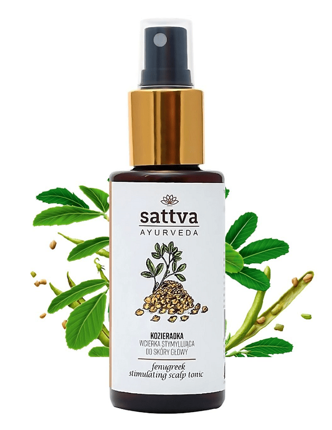 "SATTVA" Juukse- ja peahana toonik FENUGREEK 100 ml