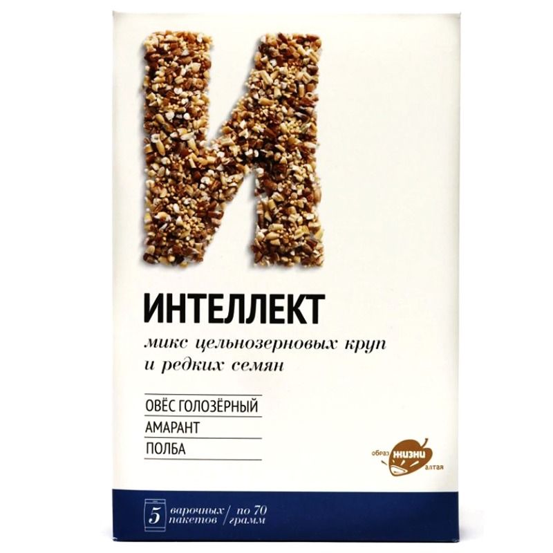 KAERA, AMARANDI JA POLBNISU TERAVILJASEGU “ INTELLEKT “ 350 GR. / 5 TK.