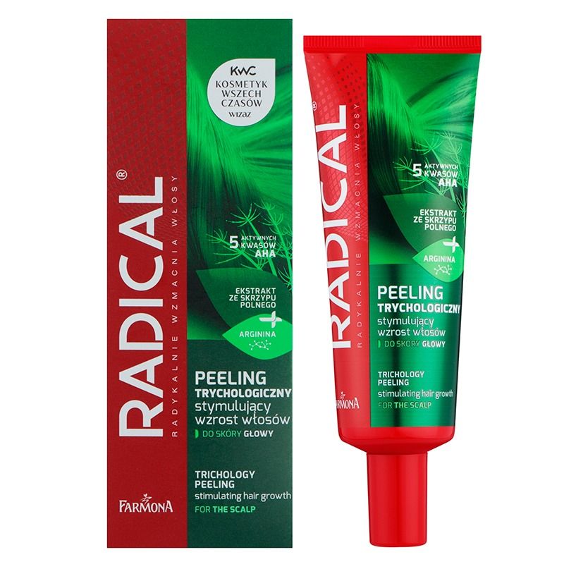 "RADICAL" Trikoloogiline peanaha koorija 75 ml