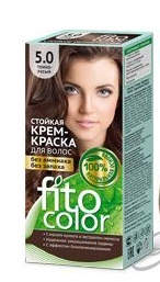 Kreemvärv juustele 5.0 Tumepruun - Fitocolor