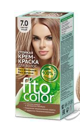 Kreemvärv juustele 7.0 - FitoColor