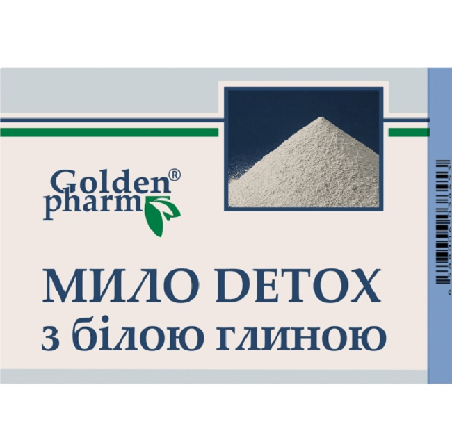 "GOLDEN PHARM" Seep valge saviga 70 g