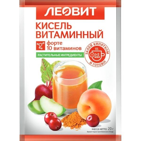 LEOVIT VITAMIINIDE TÄIS KISSELL 20G