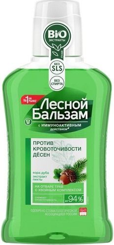LESNOI BALSAM SUULOPUTUSVESI TAMMEKOOR JA NULG IGEMETE VEREJOOKSU VASTU 250ML - JUNILEVER
