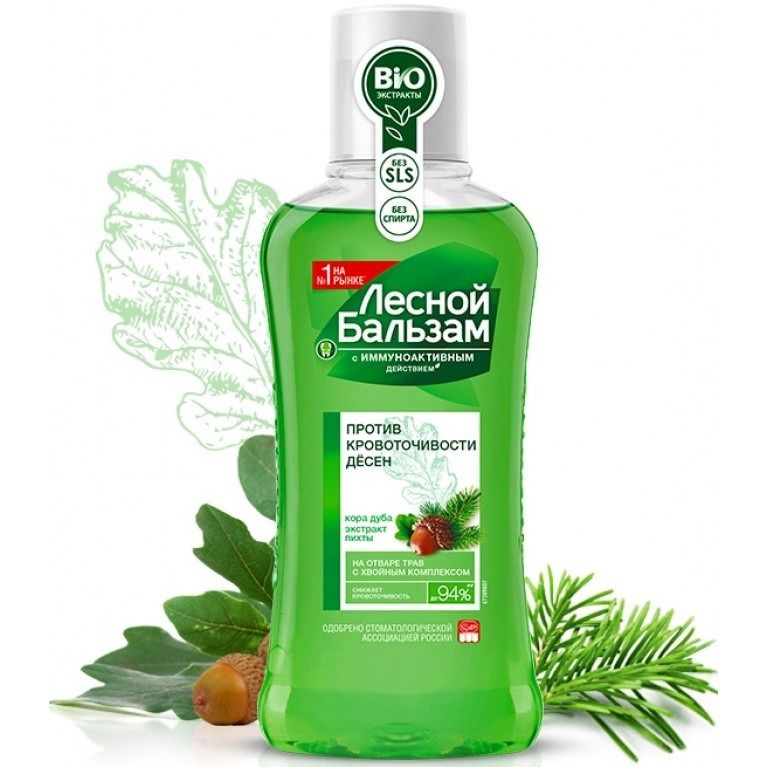 LESNOI BALSAM SUULOPUTUSVESI TAMMEKOOR JA NULG IGEMETE VEREJOOKSU VASTU 400ML - JUNILEVER