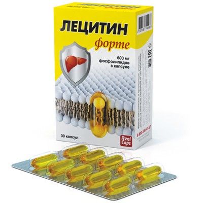 LETSITIIN FORTE KAPSLID N30 - REALCAPS