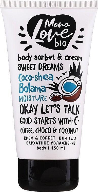 MONO LOVE BIO COCO-SHEA BOLAMA NIISUTAV KREEM-SORBEET KEHALE 150ML - Gridem