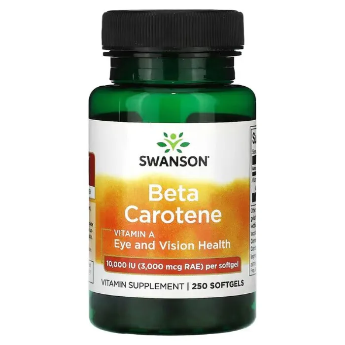 "SWANSON" Beetakaroteen (vitamin A) kapslid N250