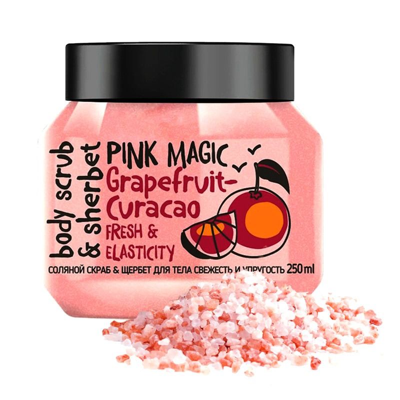 MONO LOVE BIO GRAPEFRUIT-CURACAO (HIMALAAJA SOOL+GREIP+E-VITAMIIN) VÄRSKENDAV SOOLA KEHAKOORIJA 250M