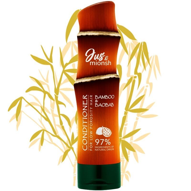 JUUKSEPALSAM BAMBUSE JA BAOBABI EKSTRAKTIGA POORSETELE JUUSTELE 200 ML ADEX