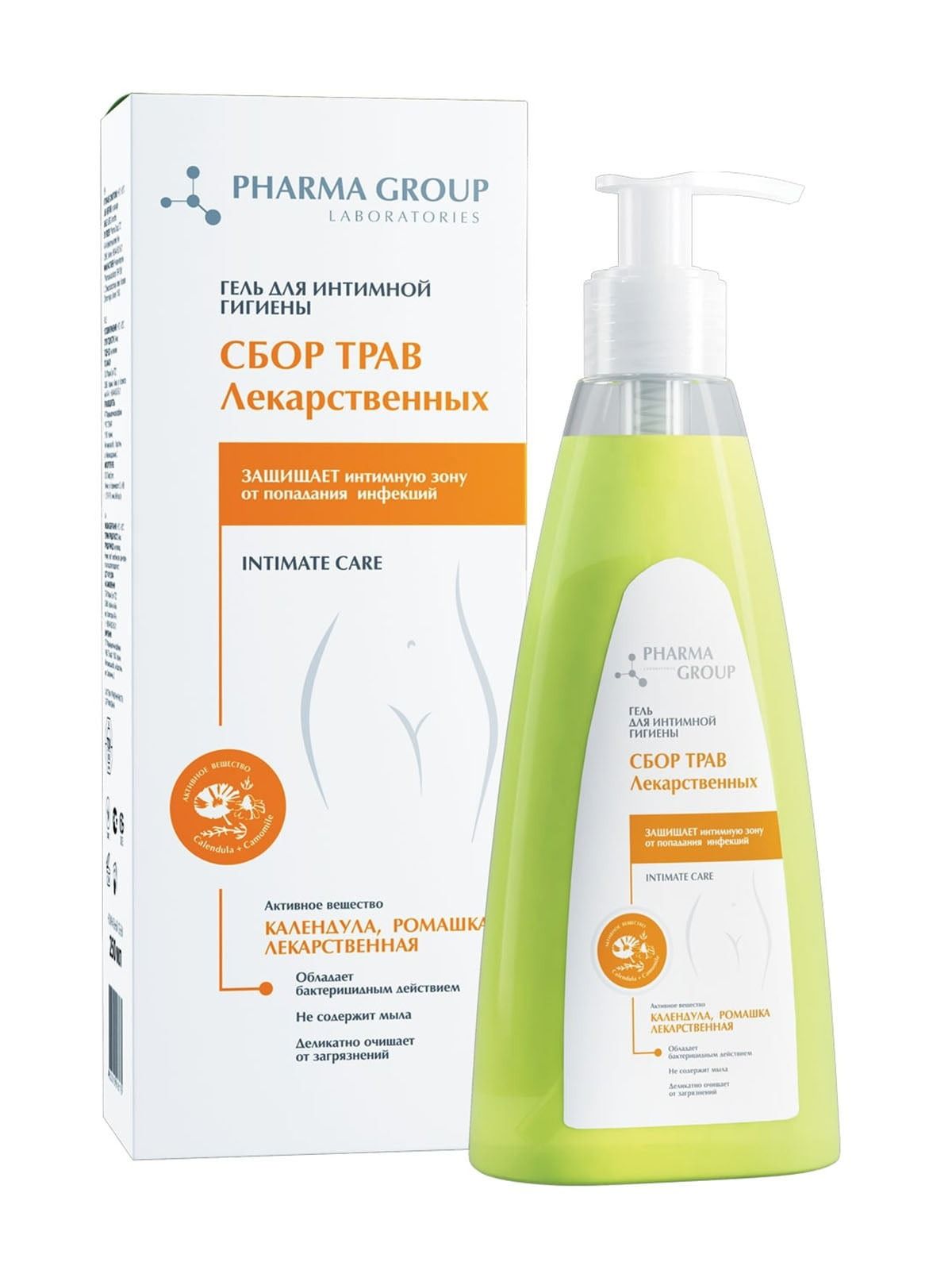 PHARMA GROUP LABORATORIES RAVITAIMEDE KOGUMISEGA INTIIMPESUGEEL 250ML