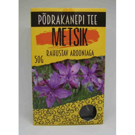 Põdrakanepi tee ´´Metsik rahustav arooniaga 50g ( ivan chai + aronia )( иван чай + арония)