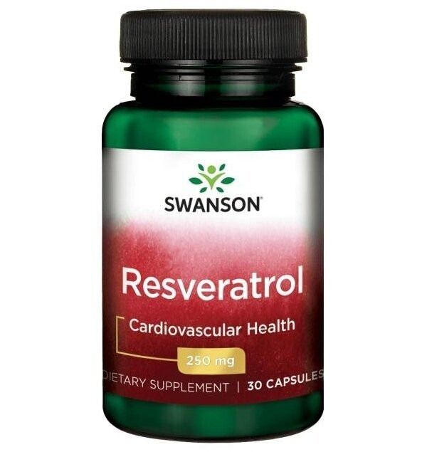 RESVERATROL KAPSLID N30 - SWANSON 