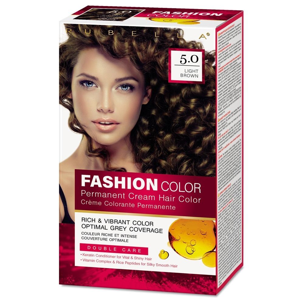 RUBELLA FASHION JUUKSEVÄRV HELE PRUUN 5.0 115ML