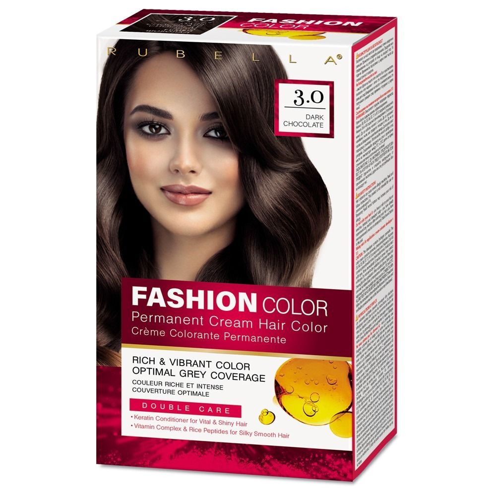 RUBELLA FASHION JUUKSEVÄRV TUME ŠOKOLAAD 3.0 115ML