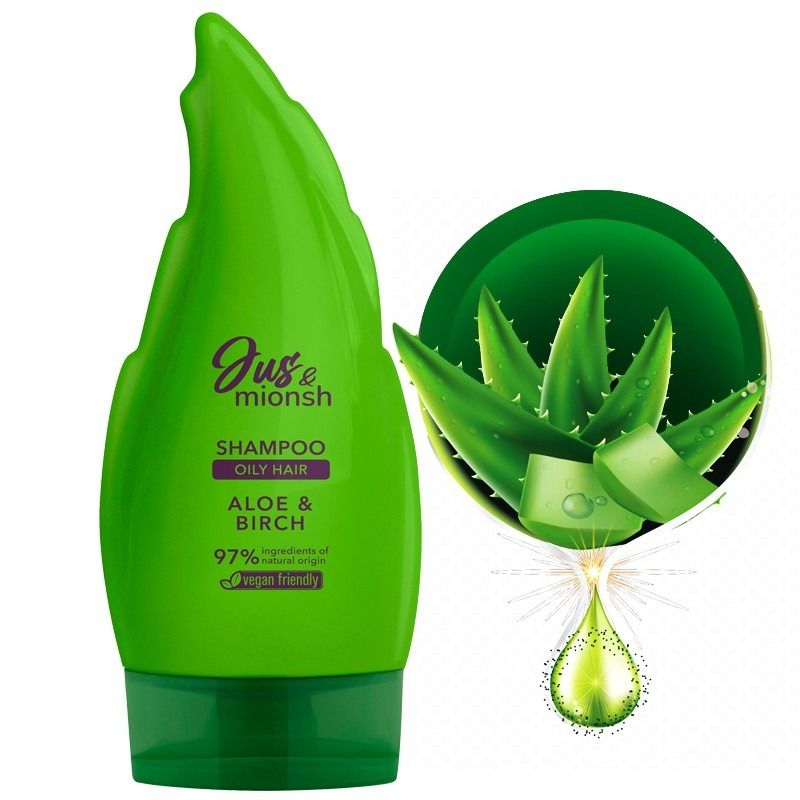 ŠAMPOON RASUSTELE JUUSTELE ALOE VERA JA KASEGA 200ML