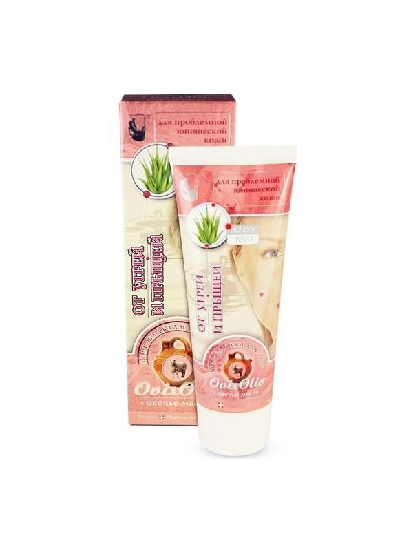 SHUSTER OVISOLIO AKNE VASTANE ALOE VERAGA GEEL-PALSAM NÄOLE 70G