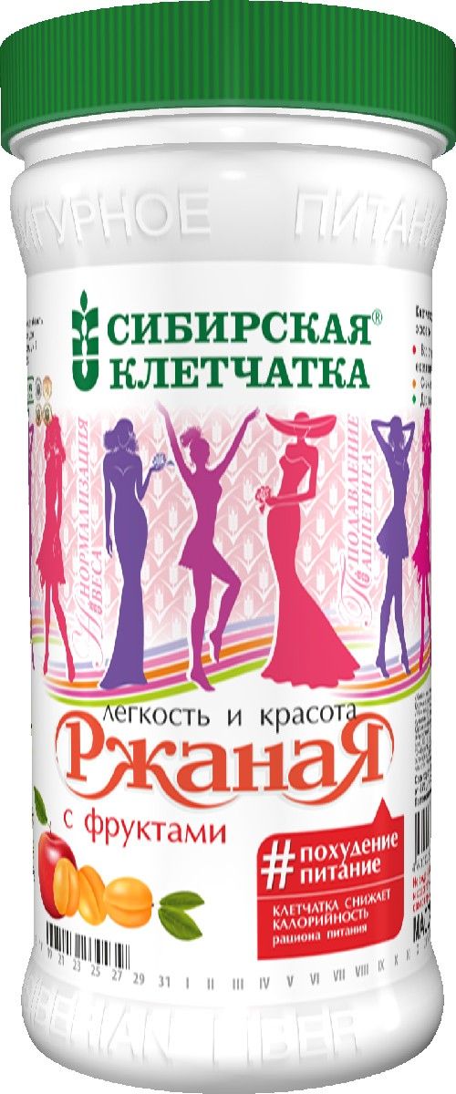 SIBERI RUKKI TOIDUKIUD PUUVILJADEGA 350G - SIBIRSKAJA KLETCHATKA