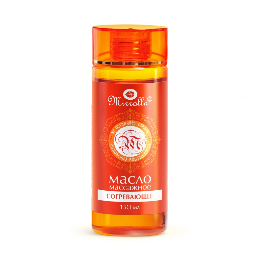 Soojendav massaazhiõli 150 ml - Mirrolla
