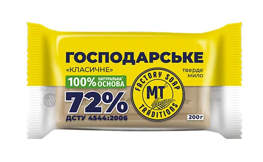 Majapidamisseep 72%, 200 g 