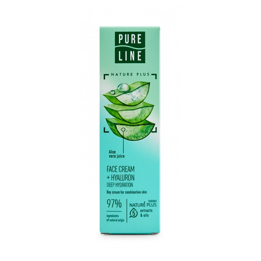 "PURE LINE" Niisutav päevakreem näole "Deep Hydration", 40 ml