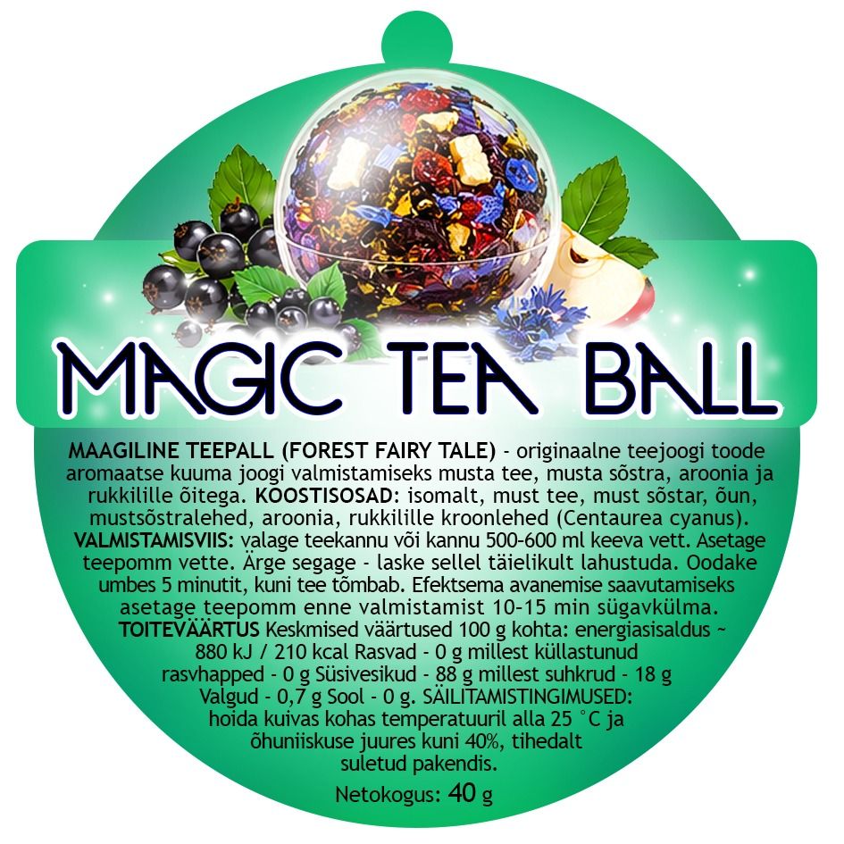 "VITATEKA" Maagiline teepall (Forest Fairy Tale) 40 g