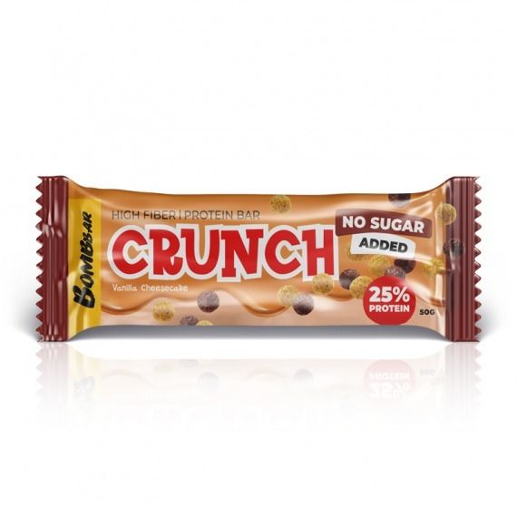 "BOMBBAR" CRUNCH glasuuritud batoon Vanilla Cheesecake 50 g