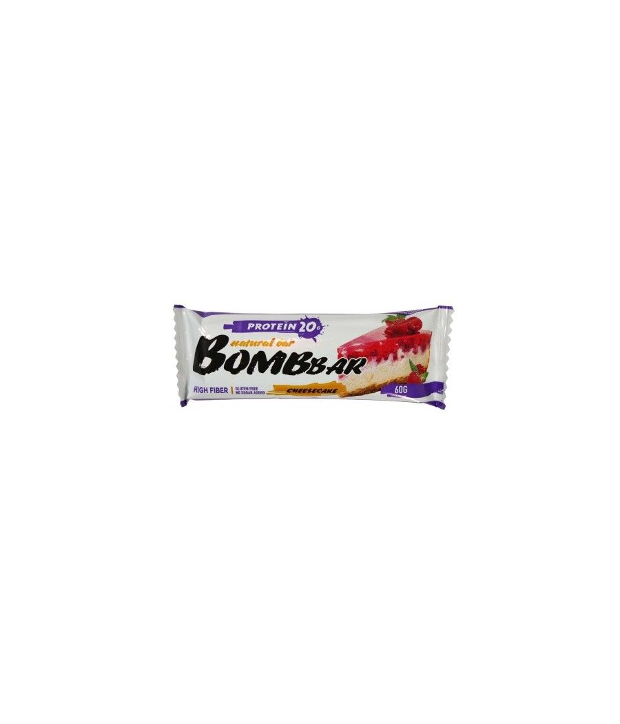 Proteiinibatoon 60 g (vaarika juustukook) - Bombbar