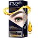 Стойкая крем-краска для бровей и ресниц ЧЕРНАЯ 50/30 ML - STUDIO