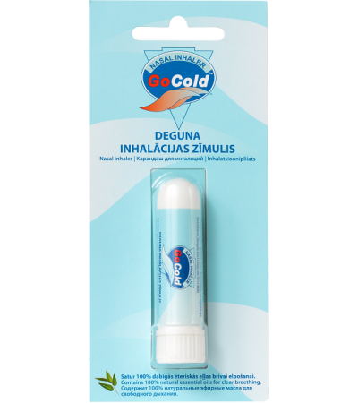 Ninainhalaator, inhalatsioonipliiats 1ml - GoCold