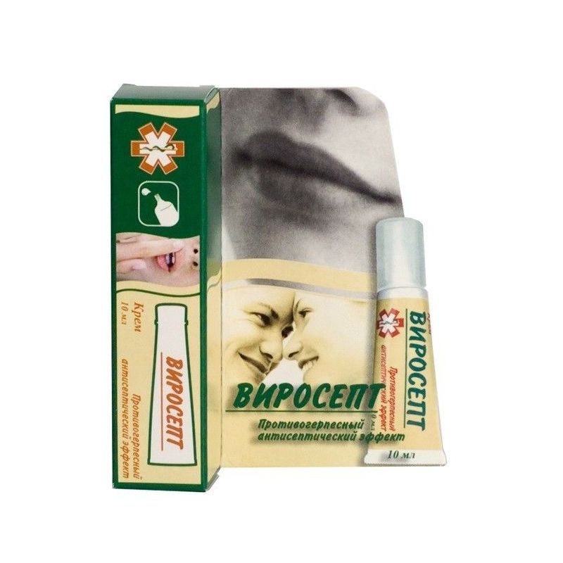 VIROSEPT HERPESE JA KÜLMETUSHAIGUSTE ENNETAMISEKS KREEM 10ML 