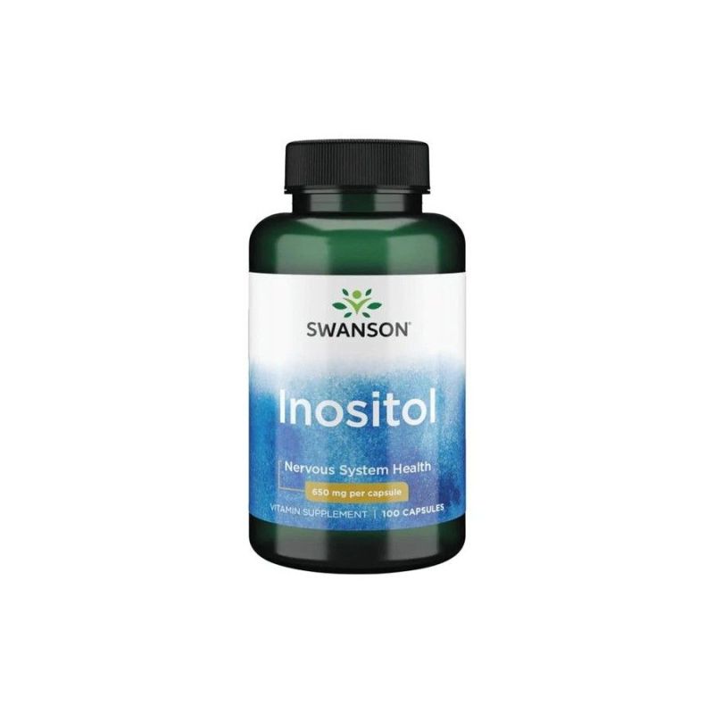 KAPSLID INOSITOL 650 MG 100 SWANSON