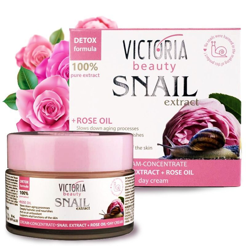 PÄEVA NÄOKREEM TEO EKSTRAKTIGA + ROOSI ÕLIGA  VICTORIA BEAUTY 50 ML